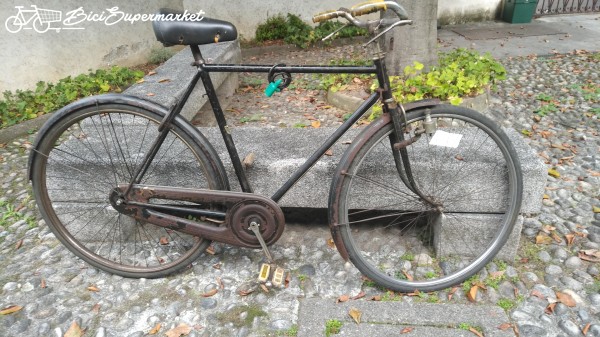 bicicletta olmo con motore a scoppio anni 40